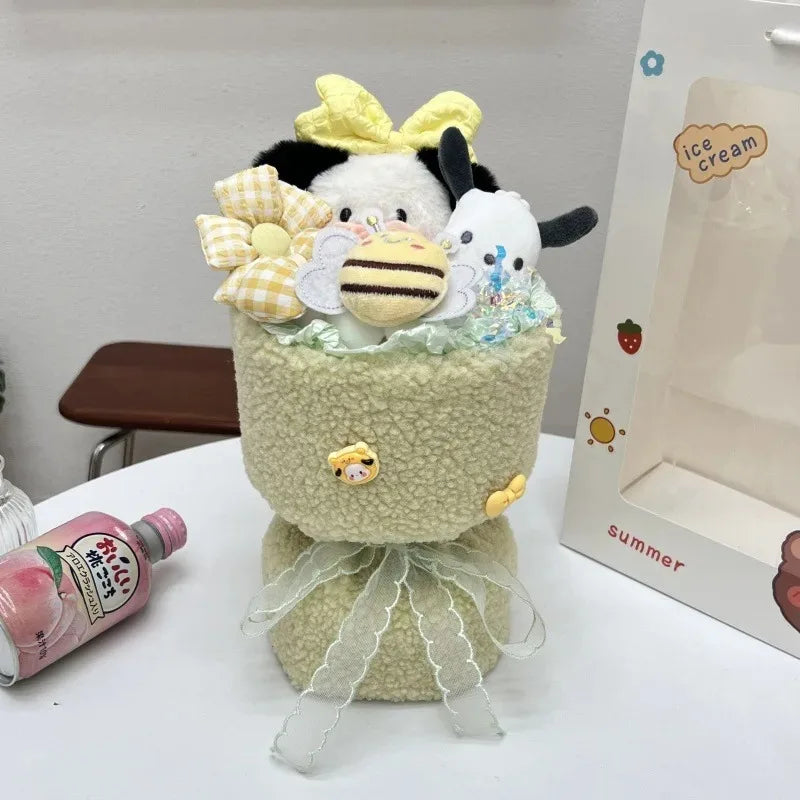 Plush Bouquet - Cute Cartoon Flower Gift