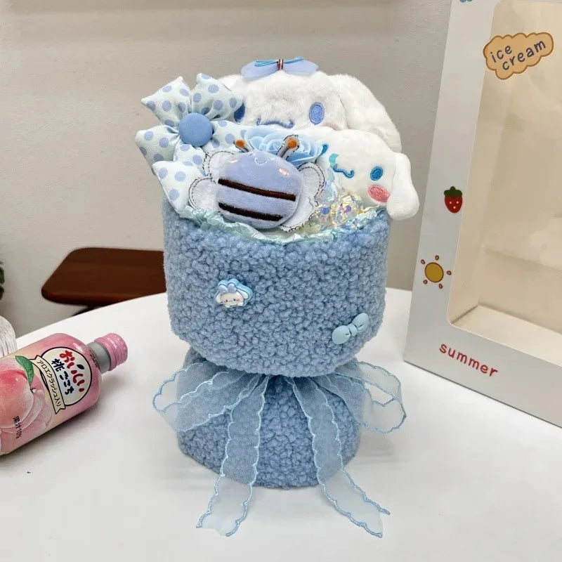 Plush Bouquet - Cute Cartoon Flower Gift